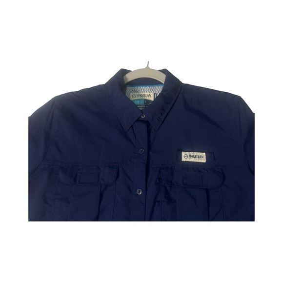 Magellan Men's Fish Gear  SS Shirt Laguna Madre Relaxed Fit Button Down Sz L - Picture 10 of 10